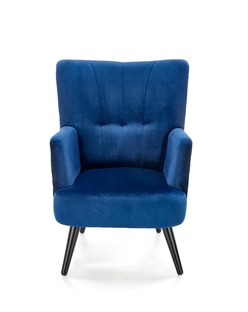 PAGONI chair color: dark blue / black