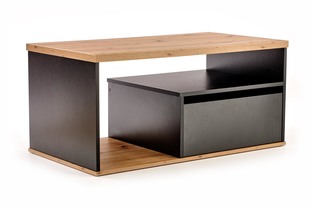 PANTERA c. table, color: wotan oak/black