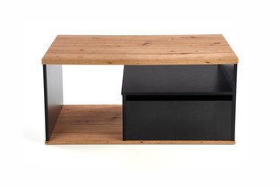PANTERA c. table, color: wotan oak/black