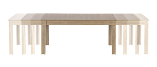 SEWERYN 160/300 cm extension table color: sonoma oak