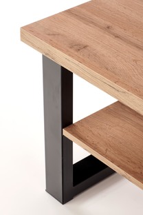 VENOM U coffee table color: votan oak/black