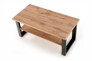 VENOM U coffee table color: votan oak/black