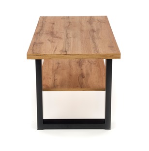 VENOM U coffee table color: votan oak/black