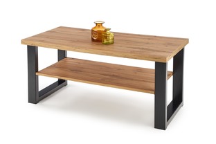 VENOM U coffee table color: votan oak/black