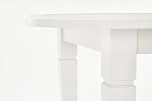 FRYDERYK 160/240 cm extension table color: white