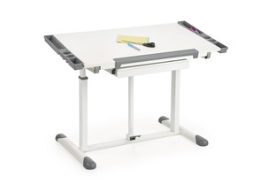 Zdjęcie do “B42 biurko, kolor: biały - popielaty (1p=1szt)”.