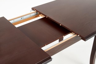 FRYDERYK 160/240 cm extension table color: dark walnut