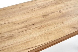 FRYDERYK 160/240 cm extension table color: craft oak