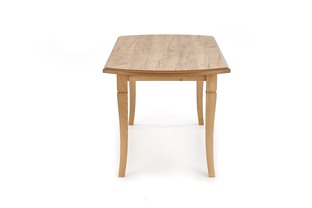 FRYDERYK 160/240 cm extension table color: craft oak