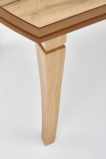 FRYDERYK 160/240 cm extension table color: craft oak