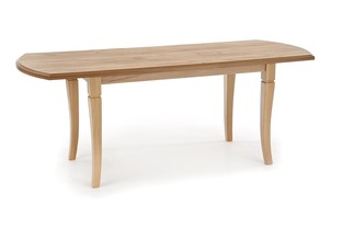 FRYDERYK 160/240 cm extension table color: craft oak
