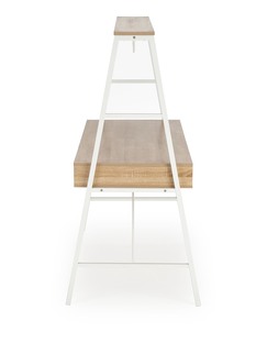 B48 biurko dąb sonoma / biały