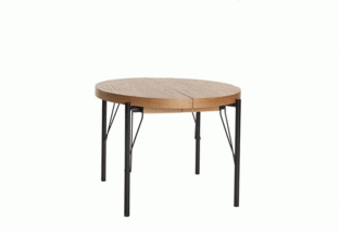 INFERNO extension table, color: natural oak / black