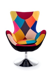 BUTTERFLY chair color: multicolored