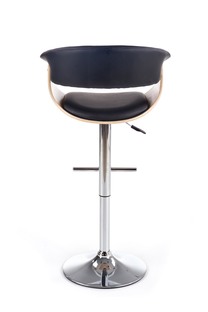 H45 bar stool color: light oak/black