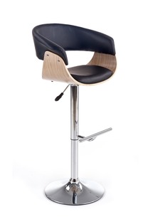 H45 bar stool color: light oak/black