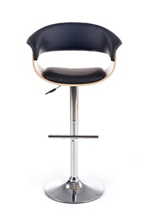 H45 bar stool color: light oak/black