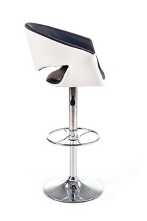 H46 bar stool color: white/black