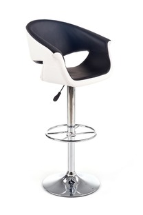 H46 bar stool color: white/black