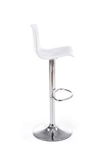 H48 bar stool color: white
