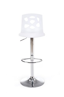 H48 bar stool color: white