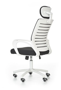 SOCKET fotel pracowniczy biało-czarny