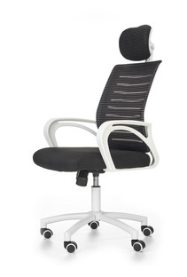 SOCKET fotel pracowniczy biało-czarny