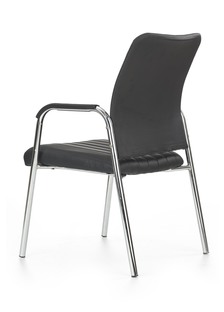 VIGOR fotel pracowniczy/konferencyjny czarny (1p=4szt)