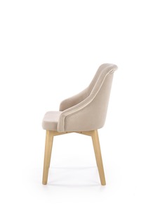 TOLEDO 2 chair, color: honey oak / SOLO 252