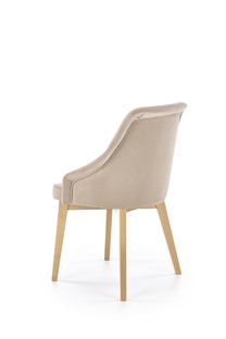 TOLEDO 2 chair, color: honey oak / SOLO 252