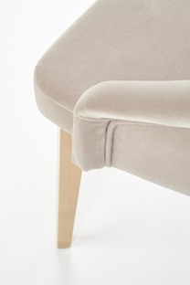 TOLEDO 2 chair, color: honey oak / SOLO 252