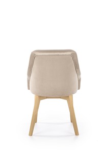 TOLEDO 2 chair, color: honey oak / SOLO 252
