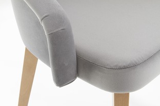 TOLEDO 2 chair, color: honey oak / SOLO 265