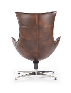 LUXOR leisure chair, color: dark brown