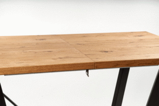 MASSIVE extension table, color: light oak / black