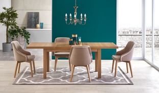 TIAGO 2 extension table, craft oak / craft oak