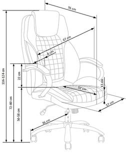 KING 2 chair, grey