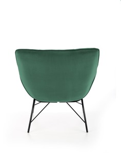 BELTON leisure chair color: dark green