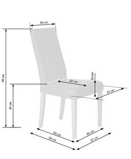 DIEGO chair, color: honey oak / Inari 91