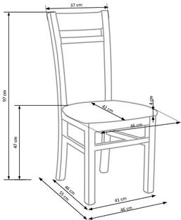 GERARD 2 chair color: white / Inari 91