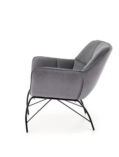 BELTON leisure chair color: grey