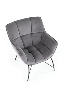 BELTON leisure chair color: grey