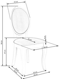 VELO chair, color: white/grey
