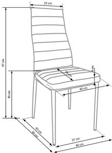 K70 chair color: white