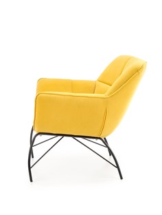 BELTON leisure chair color: yellow