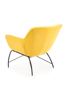 BELTON leisure chair color: yellow