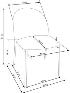 K443 chair color: grey