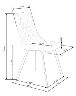 K450 chair, beige