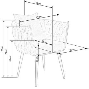 AVATAR chair color: grey