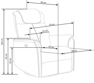 PARADISE recliner